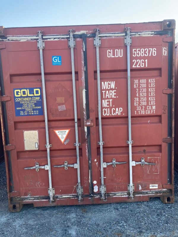 gldu 558376 6 | 20' shipping container (cargo worthy)