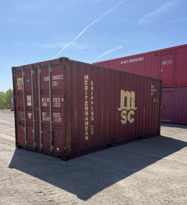 gldu398583 2 20' storage unit (cargo worthy)
