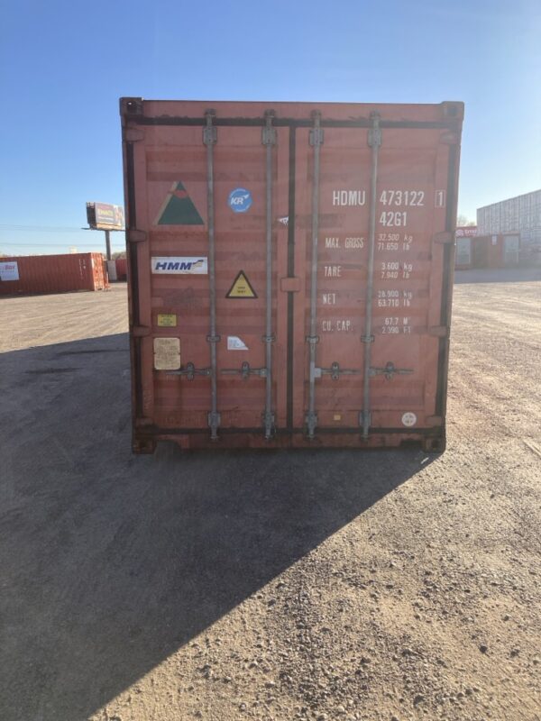 hdmu473122 2 | 40' shipping container (cargo worthy)