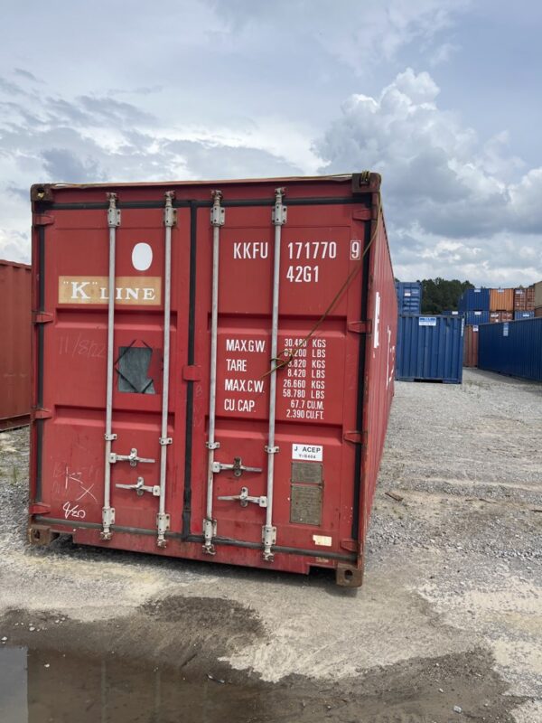 kkfu 171770 9 | 40' shipping container (cargo worthy)