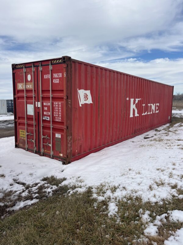 kkfu766230 5 | 40' high cube shipping container (cargo worthy)