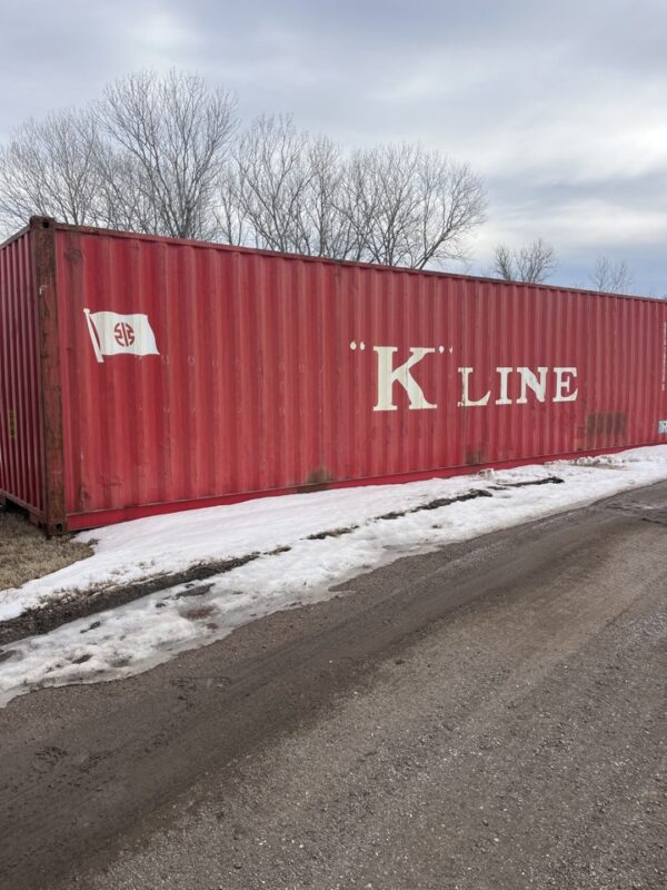 kkfu766230 5 | 40' high cube shipping container (cargo worthy)