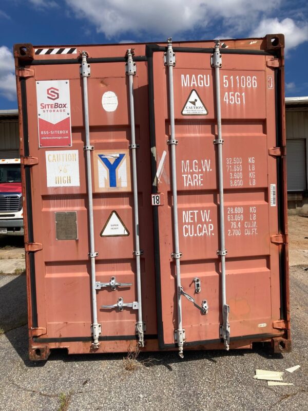 magu 511086 0 | 40' high cube shipping container (cargo worthy)