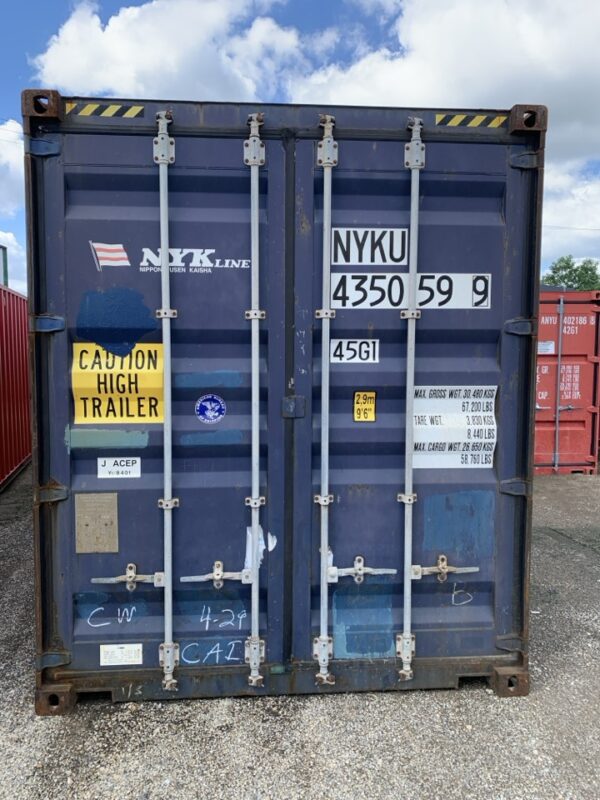 nyku435059 9 | 40' high cube shipping container (cargo worthy)