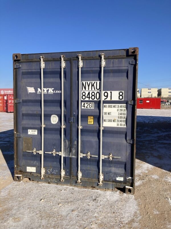 nyku848091 8 | 40' standard shipping container (cargo worthy)