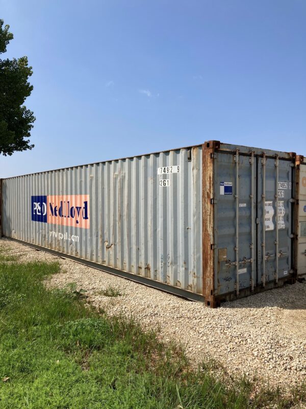 ponu174952 9 | 40' container (cargo worthy)