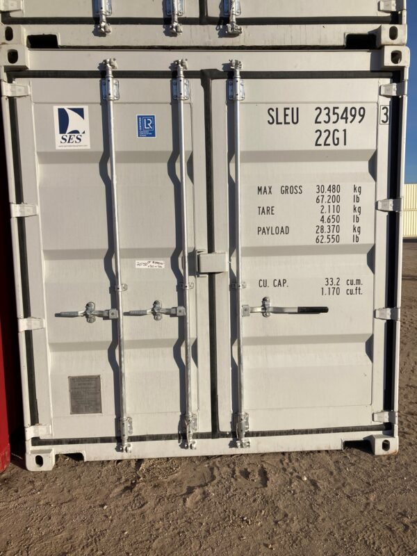 sleu235499 3 w/ lock box | 20' shipping container (one trip)