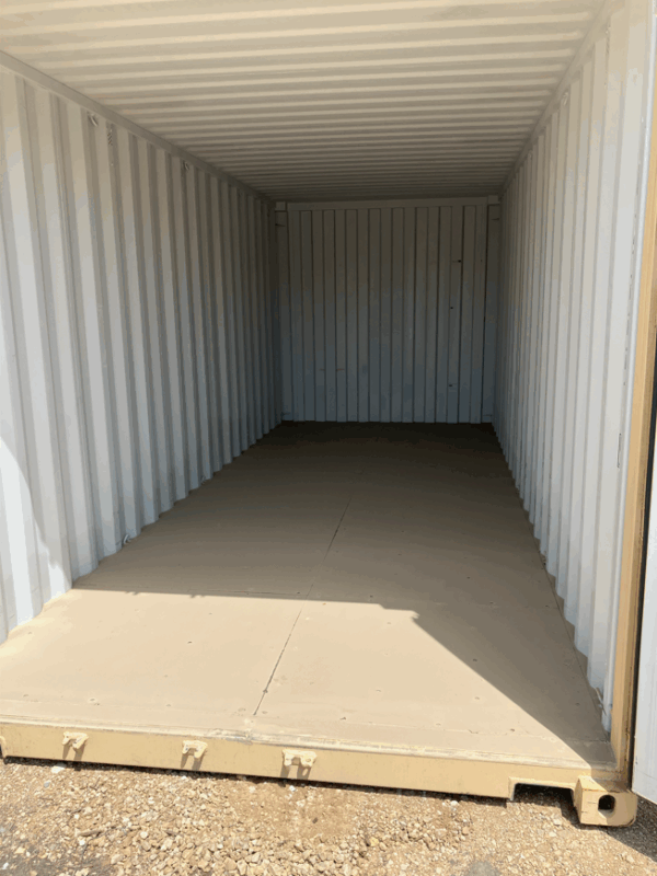 sleu235551 5 w/ lock box | 20' shipping container (one trip)