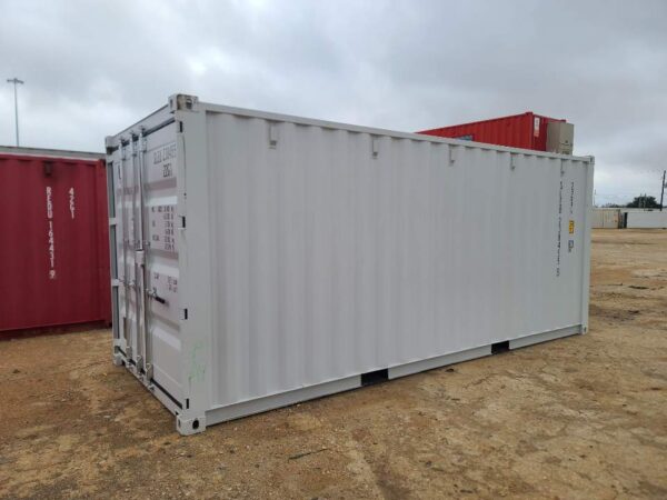 sleu238455 5 w/ lock box | 20' shipping container (one trip)