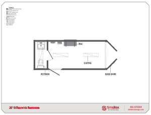 sitebox 20 office restroom floor plan
