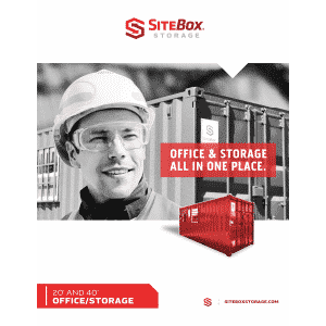 SiteBox Storage Mobile Office/Portable Storage Brochure