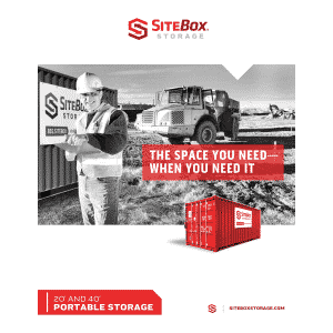 SiteBox Storage Portable Storage Brochure