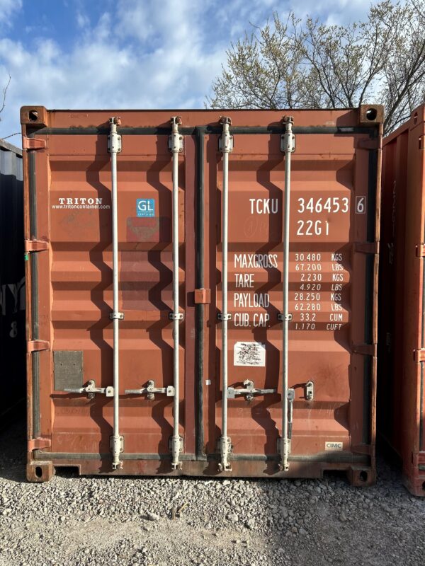 tcku346453 6 | 20' shipping container (cargo worthy)