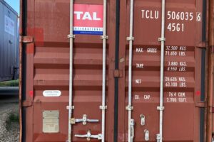 tclu506035 6 | 40' high cube shipping container (cargo worthy)