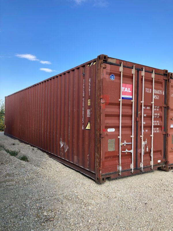 tclu506035 6 | 40' high cube shipping container (cargo worthy)