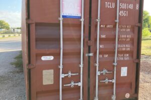 tclu508148 8 | 40' high cube shipping container (cargo worthy)