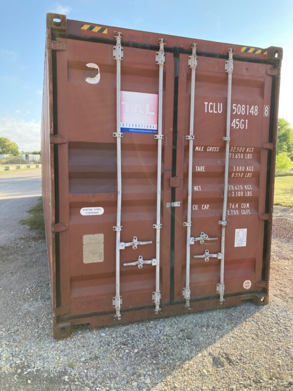 tclu508148 8 | 40' high cube shipping container (cargo worthy)