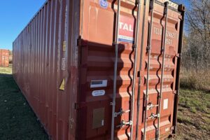 tclu524621 1 | 40' high cube shipping container (cargo worthy)