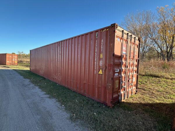 tclu524621 1 | 40' high cube shipping container (cargo worthy)