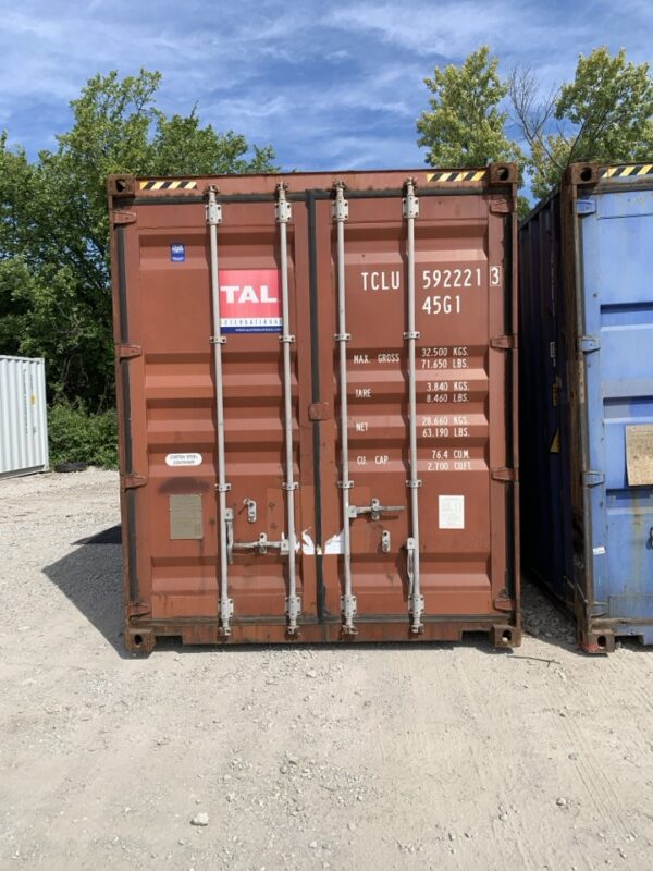tclu592221 3 | 40' high cube shipping container (cargo worthy)