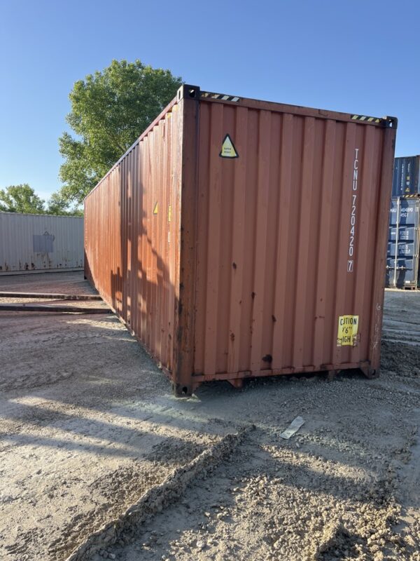 tcnu720420 7 | 40' high cube shipping container (cargo worthy)