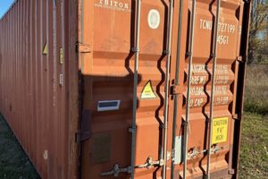 tcnu727199 3 | 40' high cube shipping container (cargo worthy)