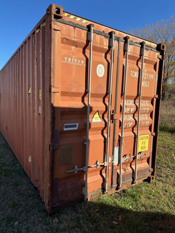 tcnu727199 3 | 40' high cube shipping container (cargo worthy)