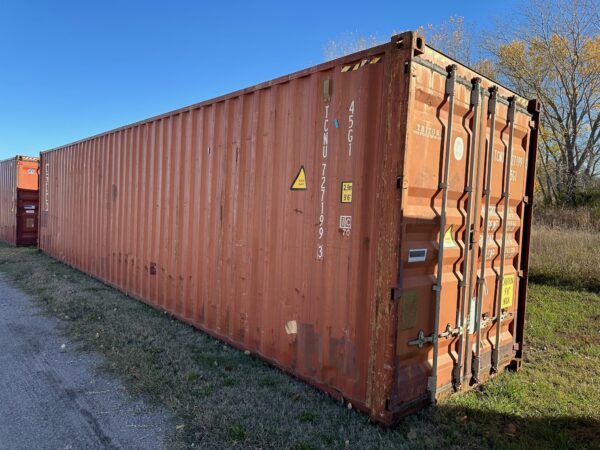 tcnu727199 3 | 40' high cube shipping container (cargo worthy)