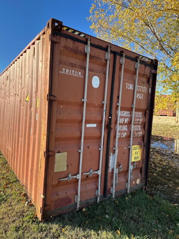 tcnu727373 8 | 40' high cube shipping container (cargo worthy)