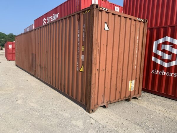 tcnu767315 9 | 40' high cube shipping container (cargo worthy)