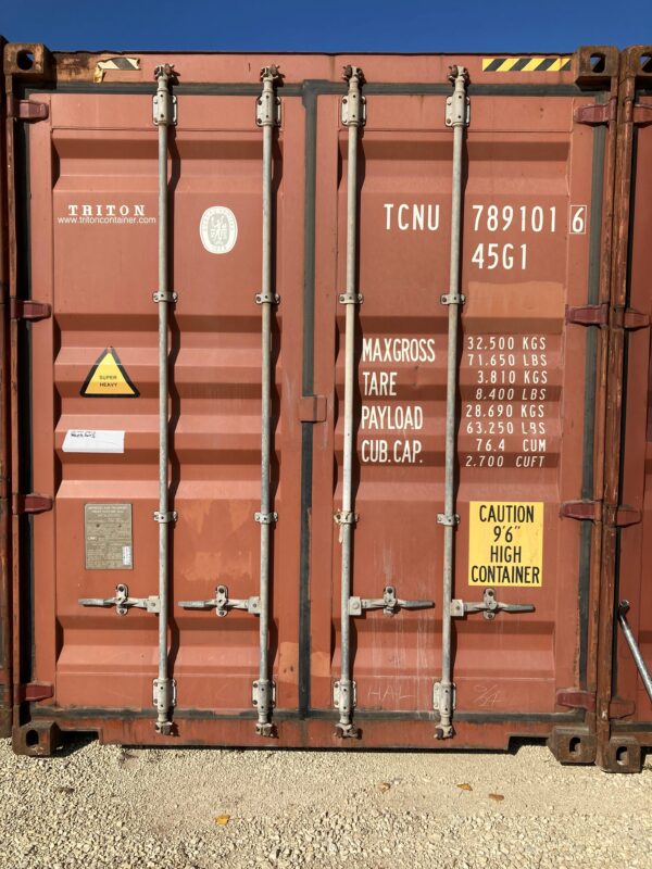 tclu508148 8 | 40' high cube shipping container (cargo worthy) (copy)