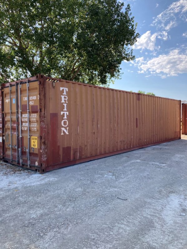 tcnu805408 2 | 40' high cube shipping container (cargo worthy)