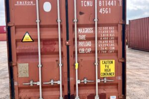 tcnu811441 1 | 40' high cube shipping container (cargo worthy)