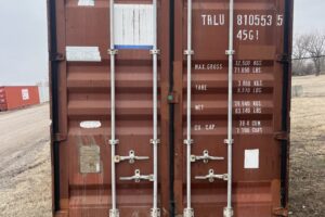 trlu810553 5 | 40' high cube shipping container (cargo worthy)