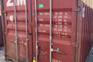 zimu 133918 0 | 20' shipping container (cargo worthy)
