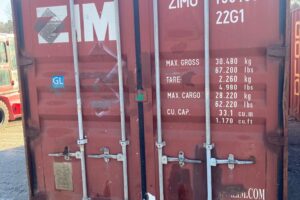 zimu 139109 0 | 20' shipping container (cargo worthy)