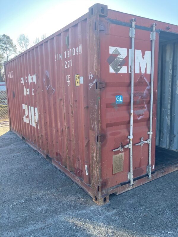 zimu 139109 0 | 20' shipping container (cargo worthy)