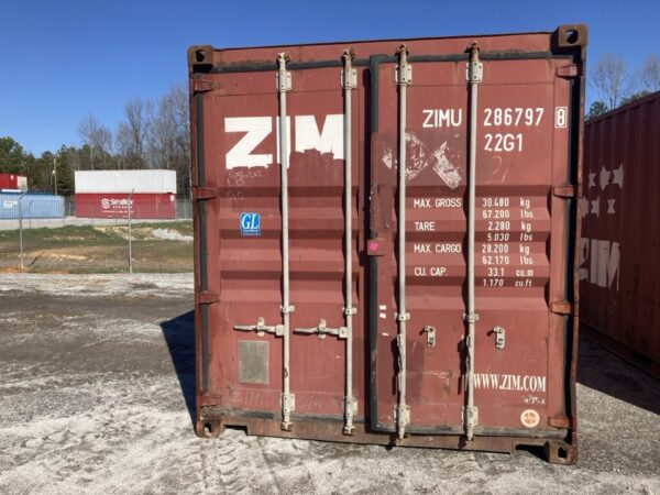 zimu 288713 0 | 20' shipping container (cargo worthy) (copy)