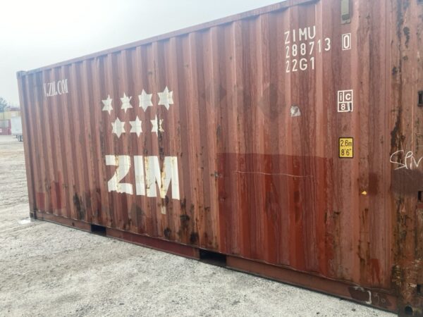 zimu 288713 0 | 20' shipping container (cargo worthy)