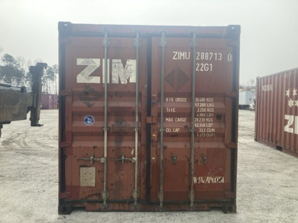 zimu 288713 0 | 20' shipping container (cargo worthy)