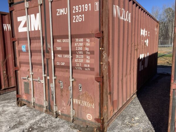 zimu 293191 1 | 20' shipping container (cargo worthy)