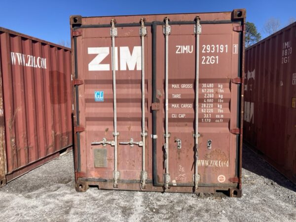 zimu 288713 0 | 20' shipping container (cargo worthy) (copy)