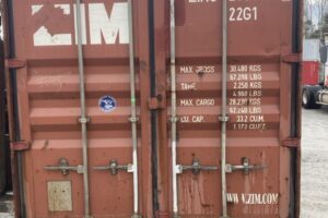 zimu288617 6 | 20' shipping container (cargo worthy)