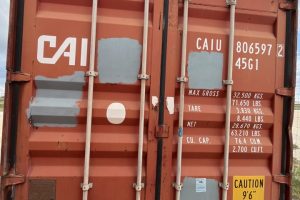 caiu806597 2 | 40' high cube shipping container (cargo worthy)