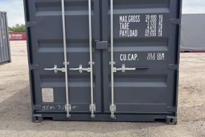eqpu217663 2 w/ lock box | 20' shipping container (one trip)