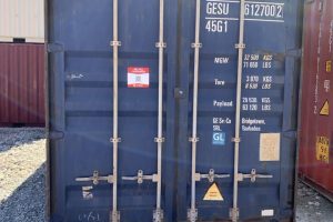 gesu612700 2 | 40' high cube shipping container (cargo worthy)