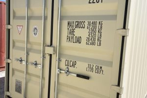 tgsu 246961 5 w/ lock box | 20' shipping container (one trip) (copy)