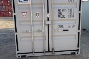 sdou282907 4 w/ lock boxes | 20' double door shipping container (one trip)