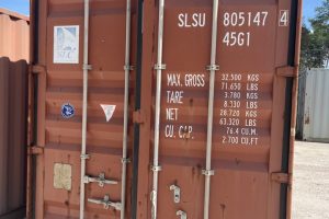 slsu 805147 4 | 40' high cube shipping container (cargo worthy)