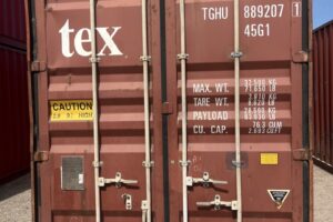 tghu889207 1 | 40' high cube shipping container (cargo worthy)